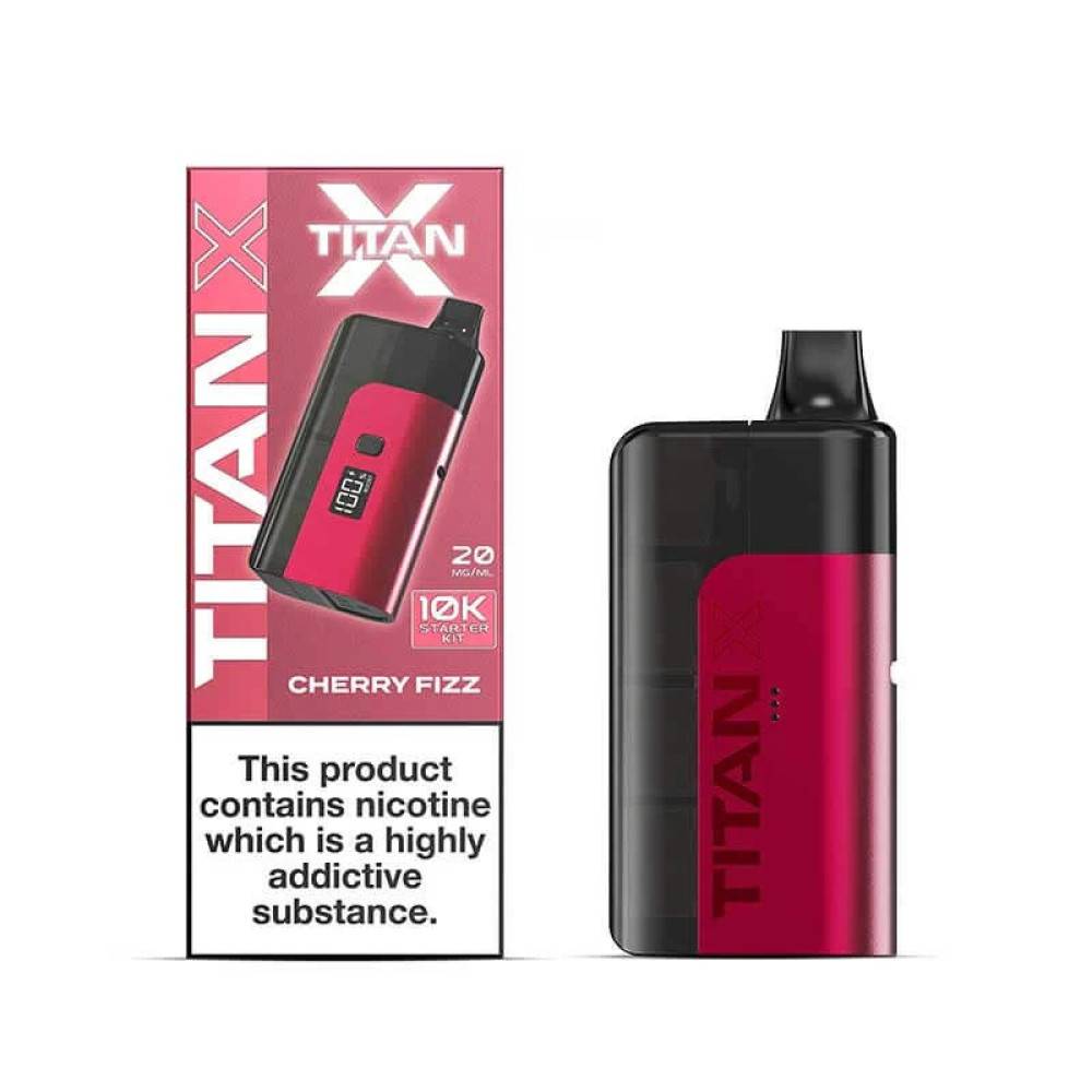 Titan X 10k Prefilled Vape Kit Box of 5