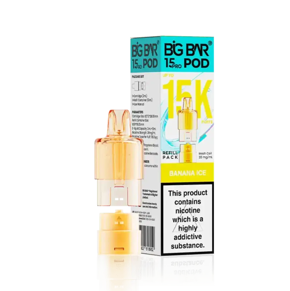 Big Bar Pro 15k Pods Pack of 5