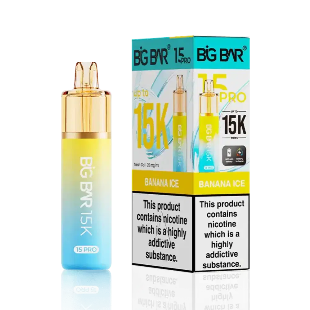 Big Bar Pro 15k Vape Kit Box of 5