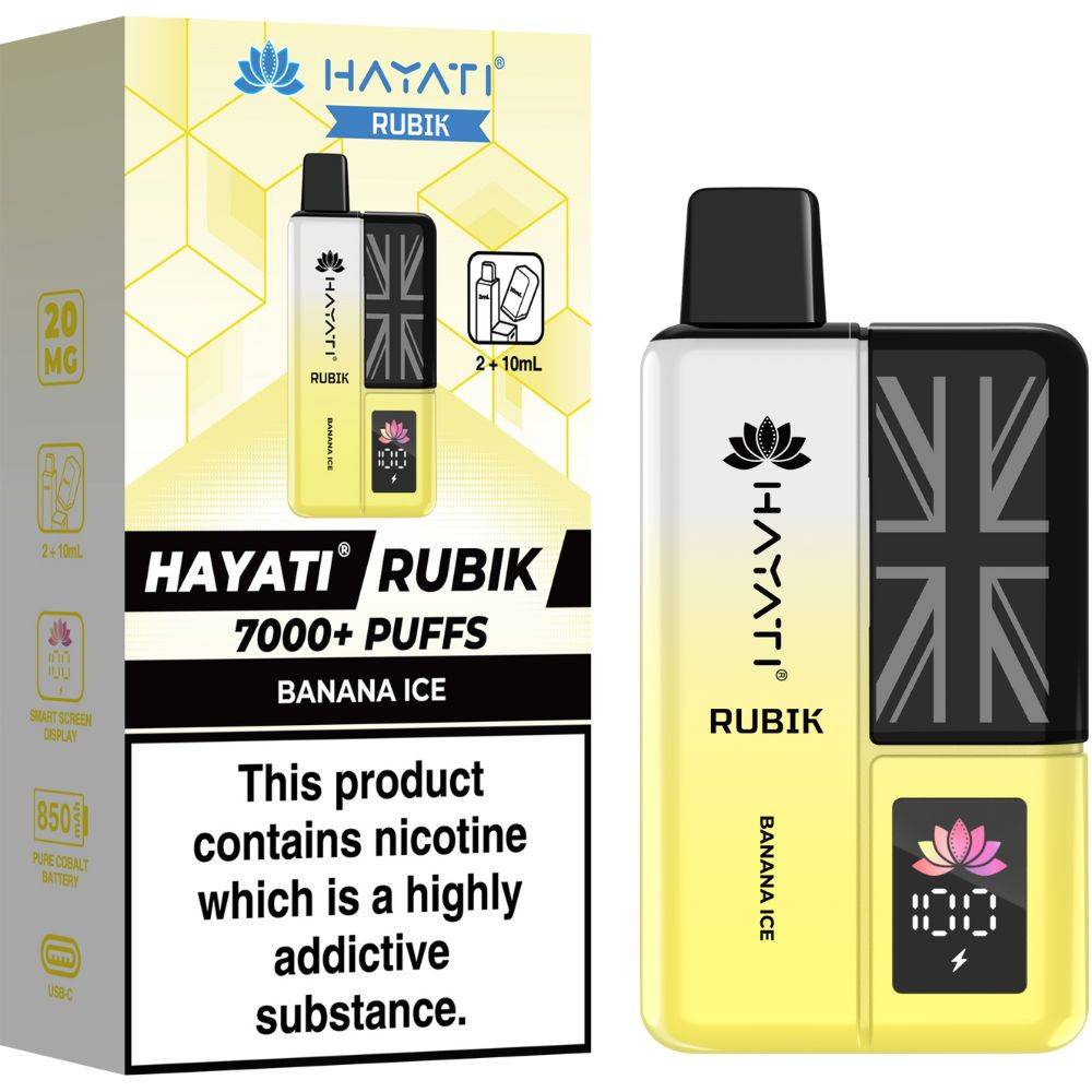 Hayati Rubik 7000 Vape Kit Box of 5