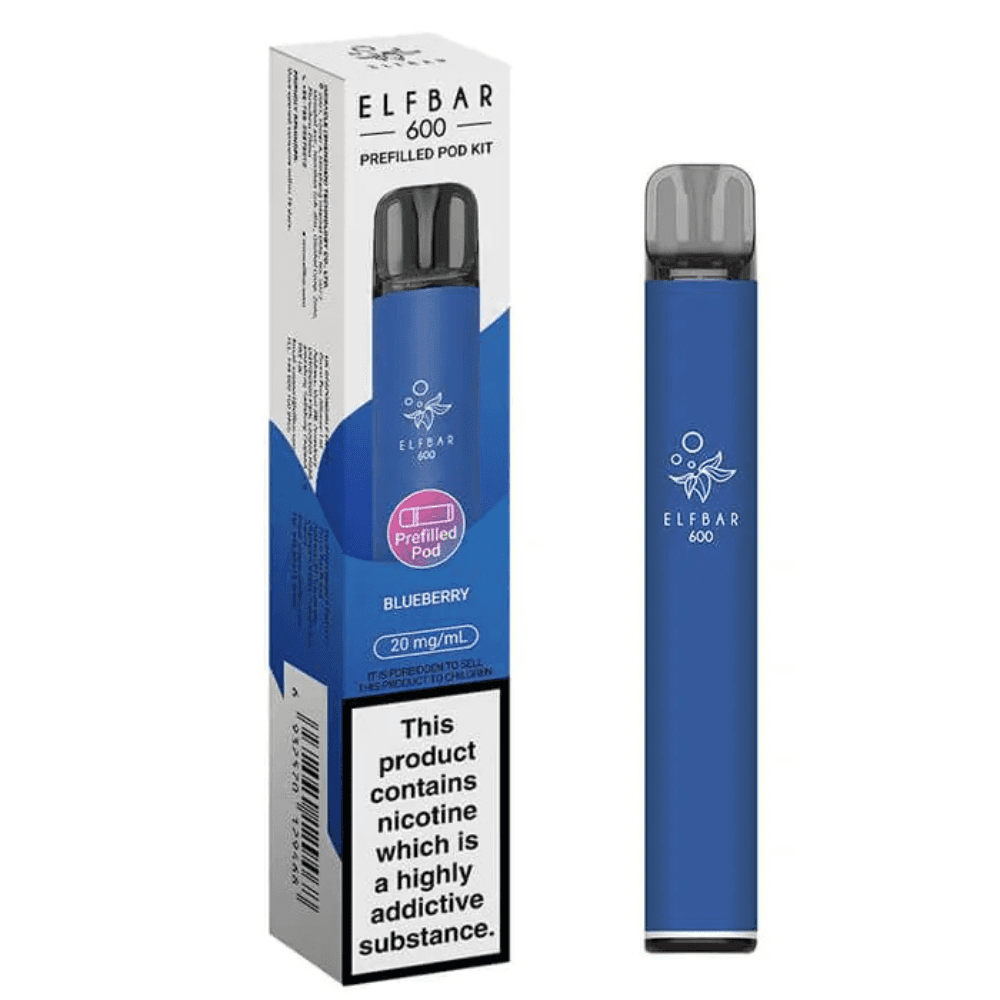 Ske Crystal Original 600 Vape Kit Box of 10 Blueberry