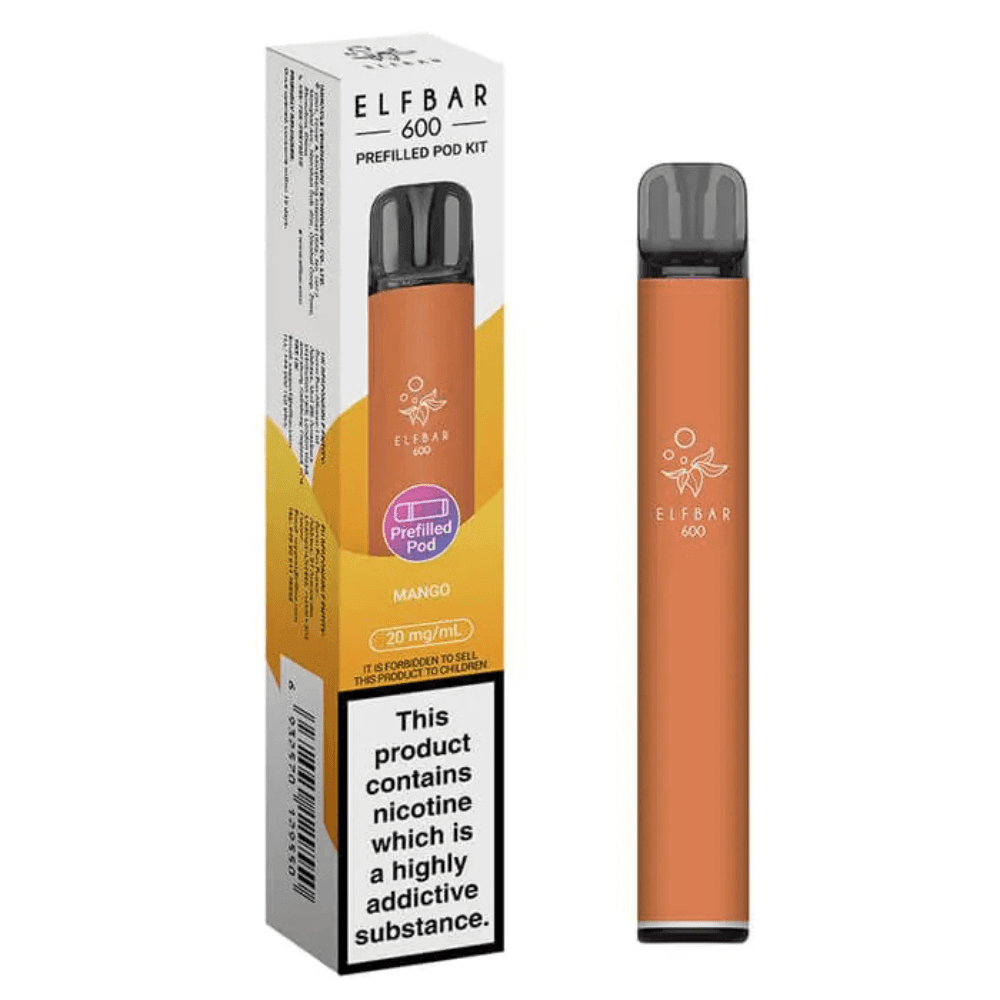 Ske Crystal Original 600 Vape Kit Box of 10 Mango