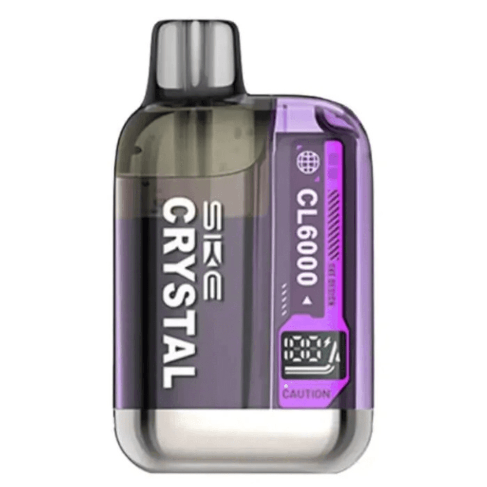 Ske Crystal CL6000 Vape Kit Box of 5 Grapesplash