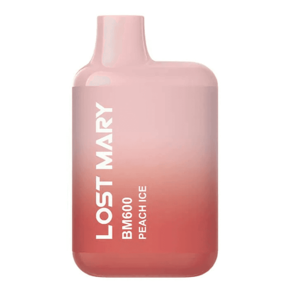 Lost Mary Bm600 Vape Kit Box of 10 Peach Ice