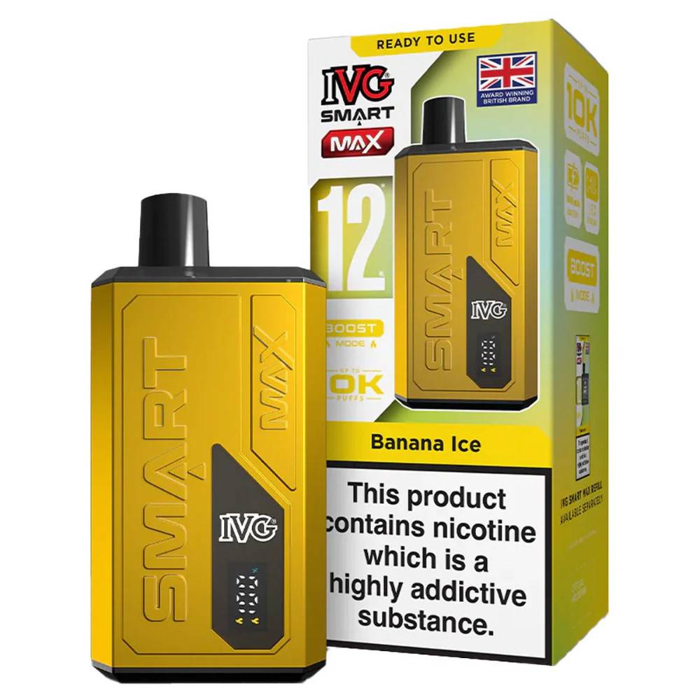 IVG Smart Max 10k Vape Kit Box of 5