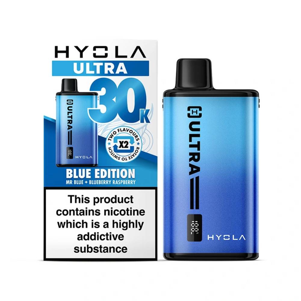 Hyola Ultra Plus 30k Vape Kit Box of 5 Blue Edition