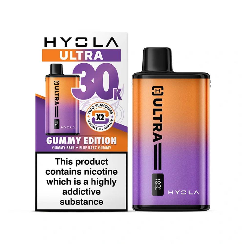 Hyola Ultra Plus 30k Vape Kit Box of 5 Gummy Edition