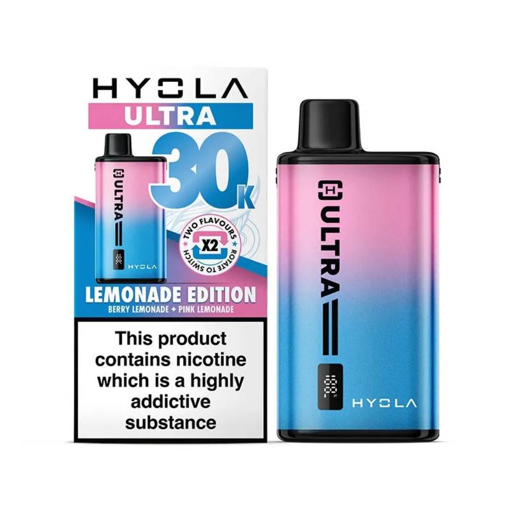 Hyola Ultra Plus 30k Vape Kit Box of 5 Lemonade Edition