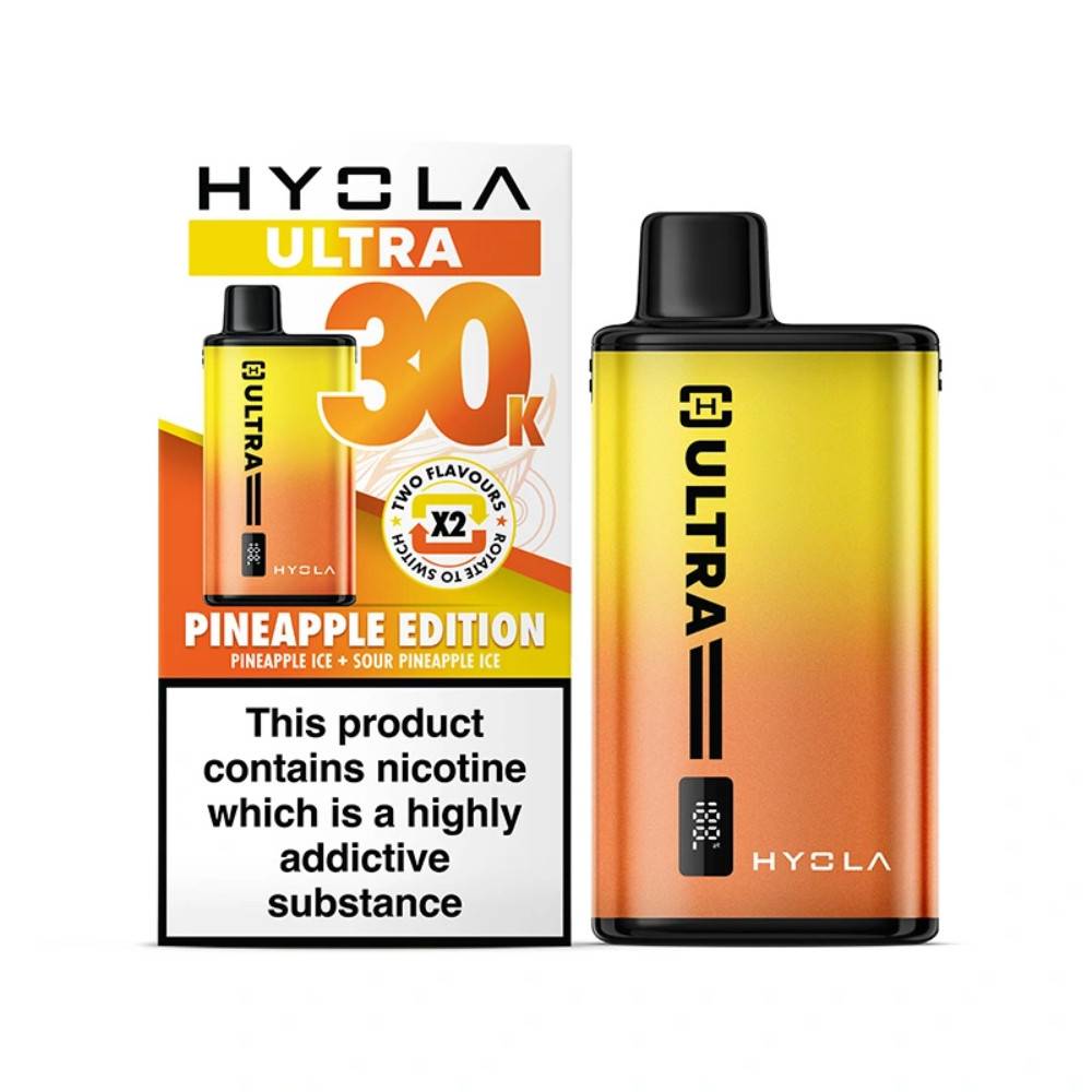 Hyola Ultra Plus 30k Vape Kit Box of 5 Pineapple Edition