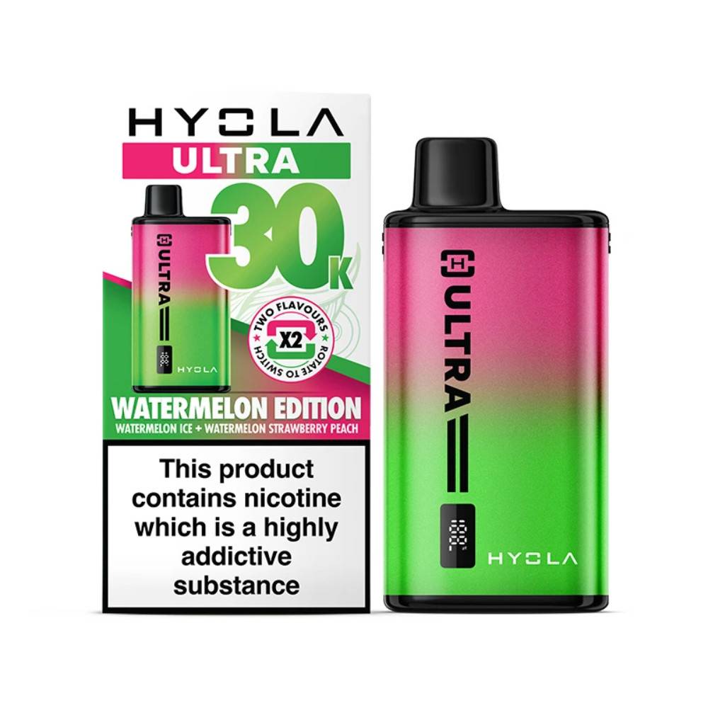 Hyola Ultra Plus 30k Vape Kit Box of 5 Watermelon Edition