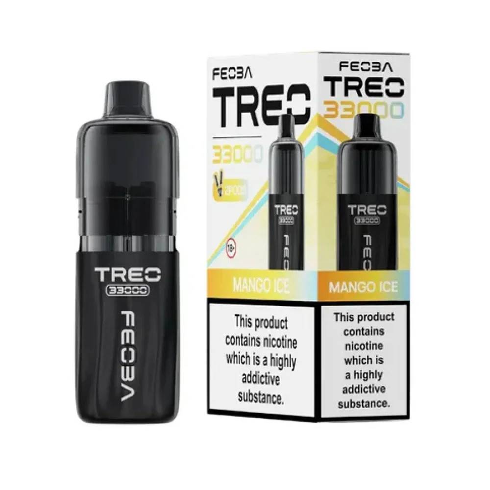 Feoba Treo 33k Prefilled Vape it Box of 5 Mango Ice