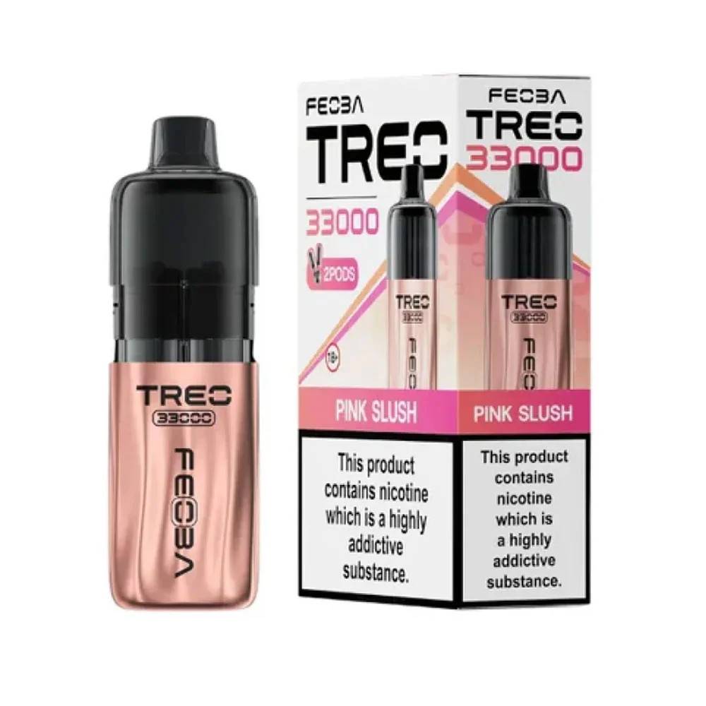 Feoba Treo 33k Prefilled Vape it Box of 5 Pink Slush