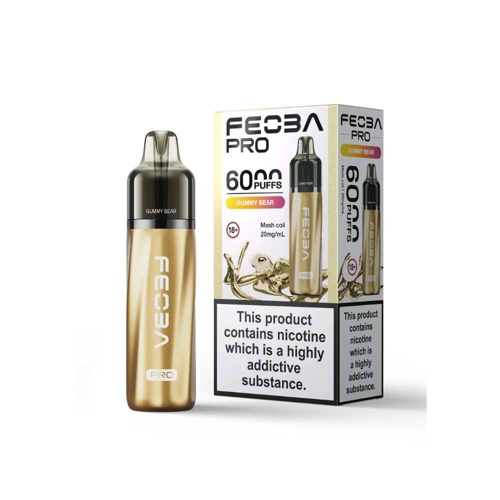 Feoba Pro Plus 6000 Vape Kit Box of 5 Gummy Bear