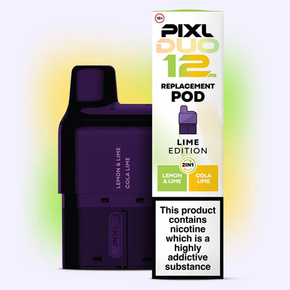 PIXL Duo 10k Pods Pack of 5 Lime Edition