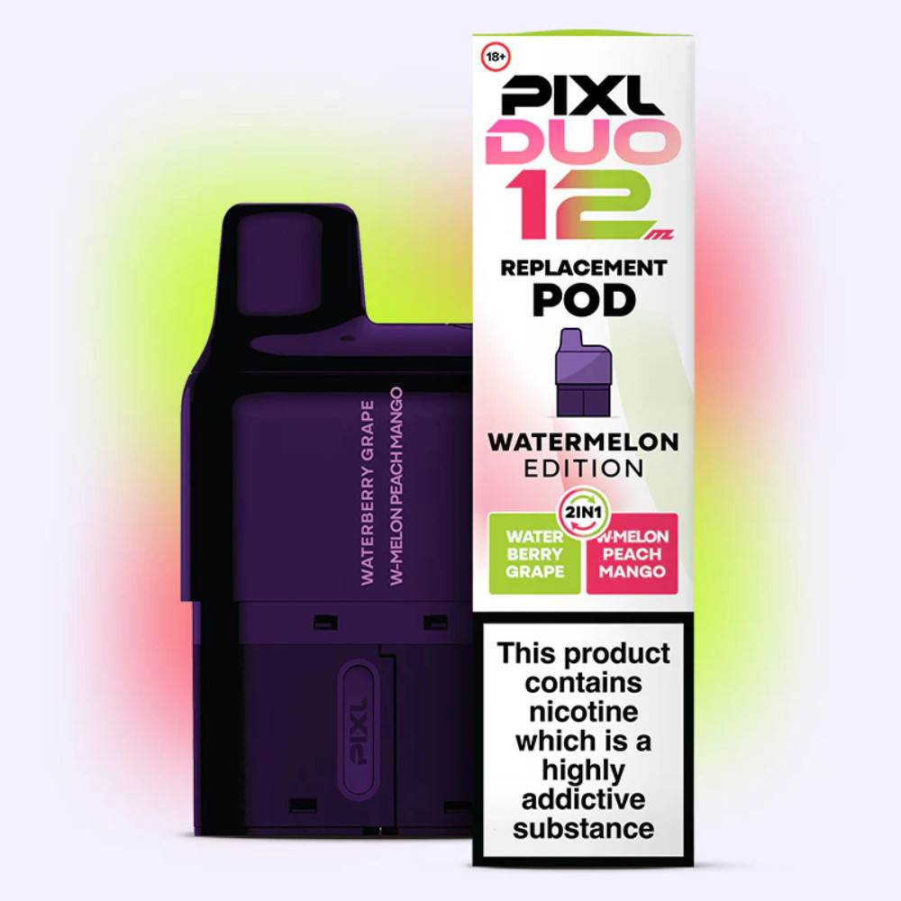 PIXL Duo 10k Pods Pack of 5 Watermelon Edition