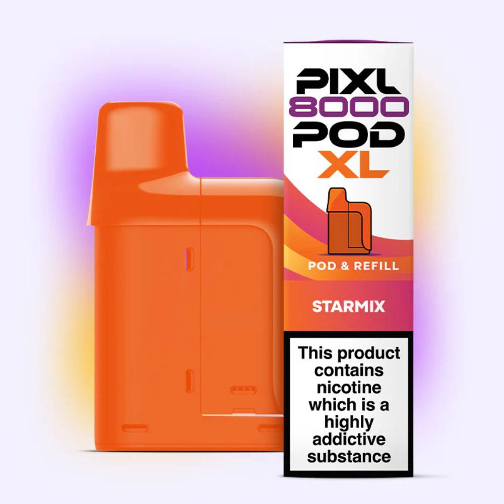 Pixl 8000 Prefilled Pods Pack of 5 Starmix