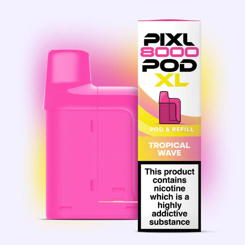 Pixl 8000 Prefilled Pods Pack of 5 Tropical Wave