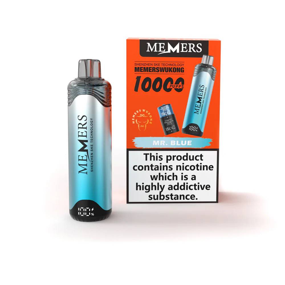 Memers Wukong V10000 Vape Kit Box of 5 Mr. Blue