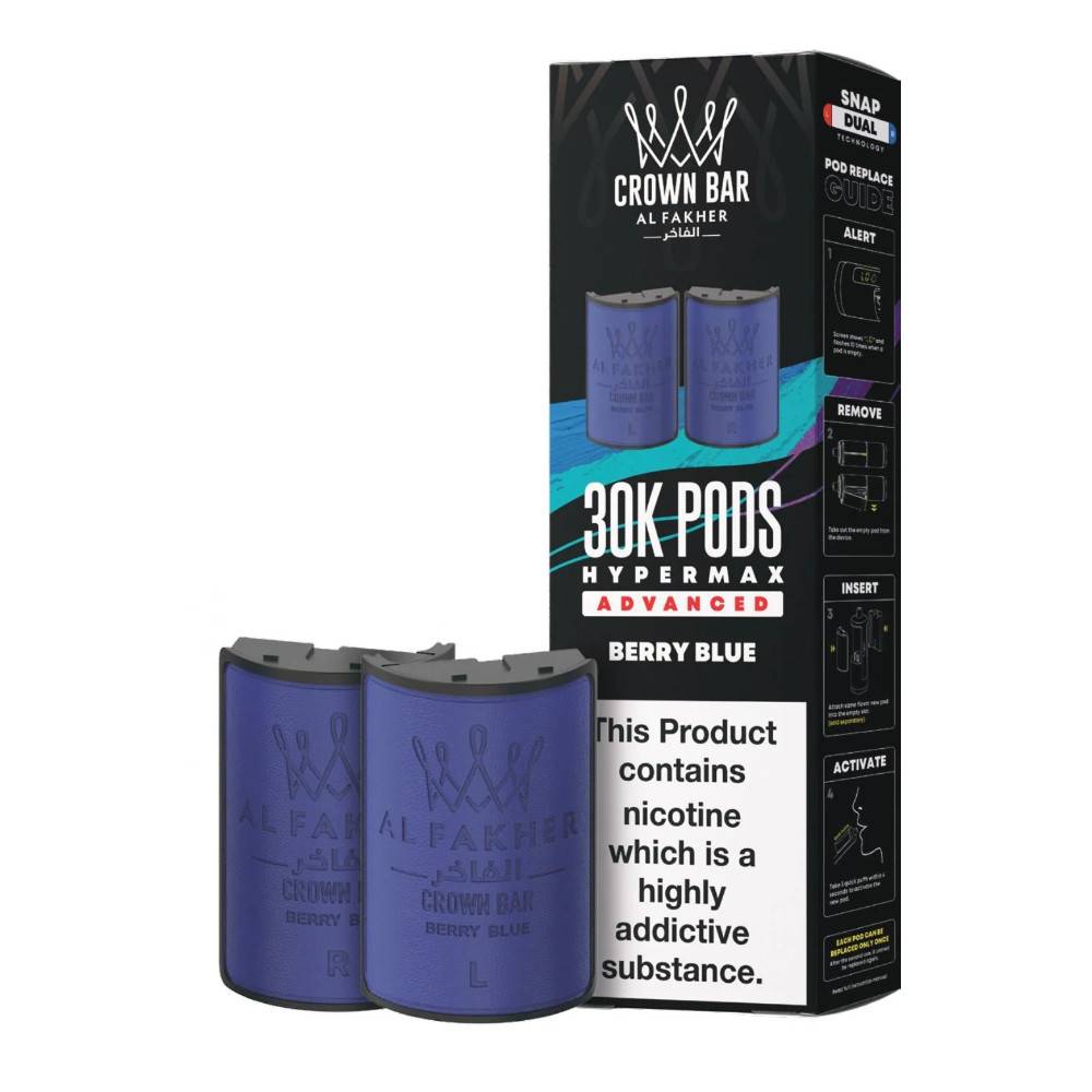 Al Fakher 30k Hypermax Pods Pack of 5