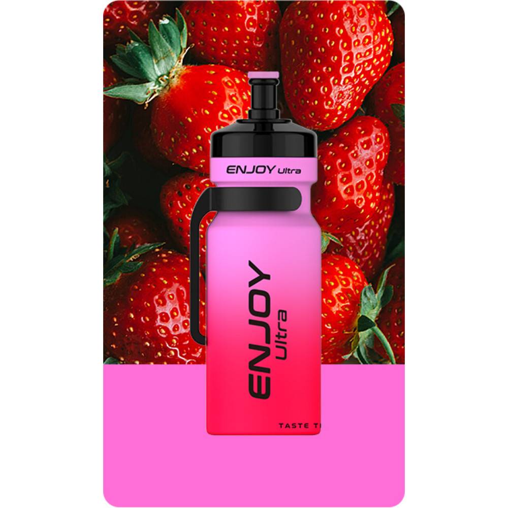 Enjoy Ultra 9000 Vape Kit Box of 10 Strawberry Ice