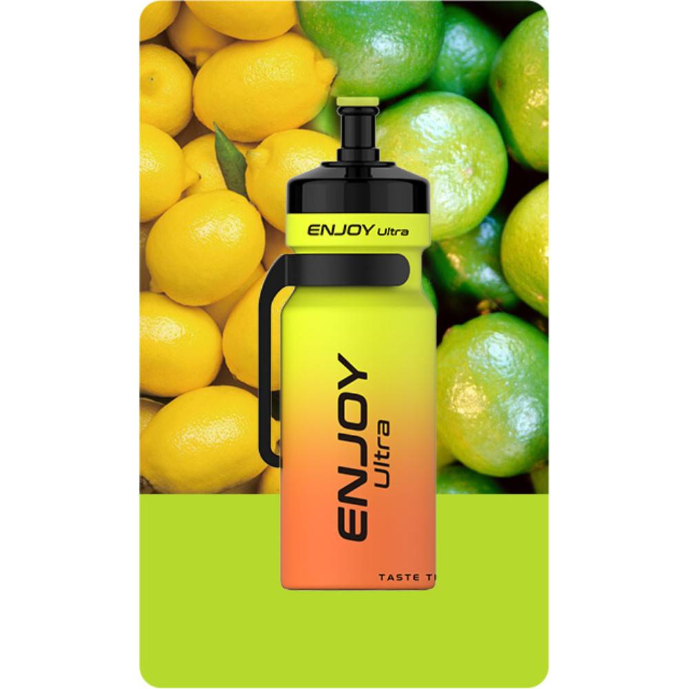 Enjoy Ultra 9000 Vape Kit Box of 10 Lemon Lime