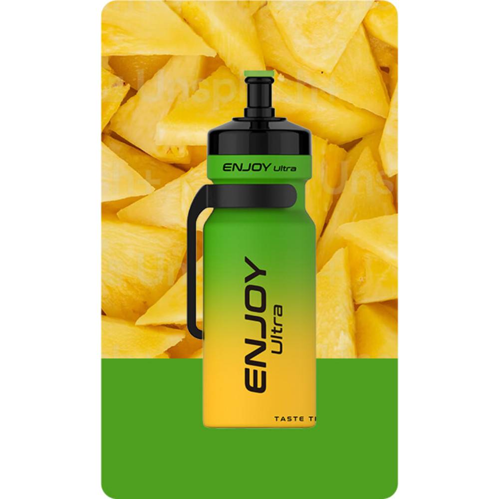 Enjoy Ultra 9000 Vape Kit Box of 10 Pineapple