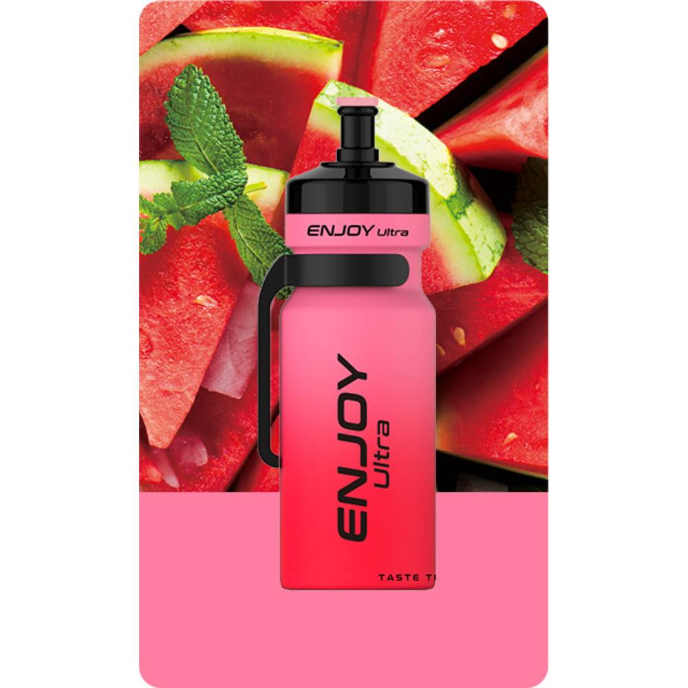 Enjoy Ultra 9000 Vape Kit Box of 10 Watermelon Ice