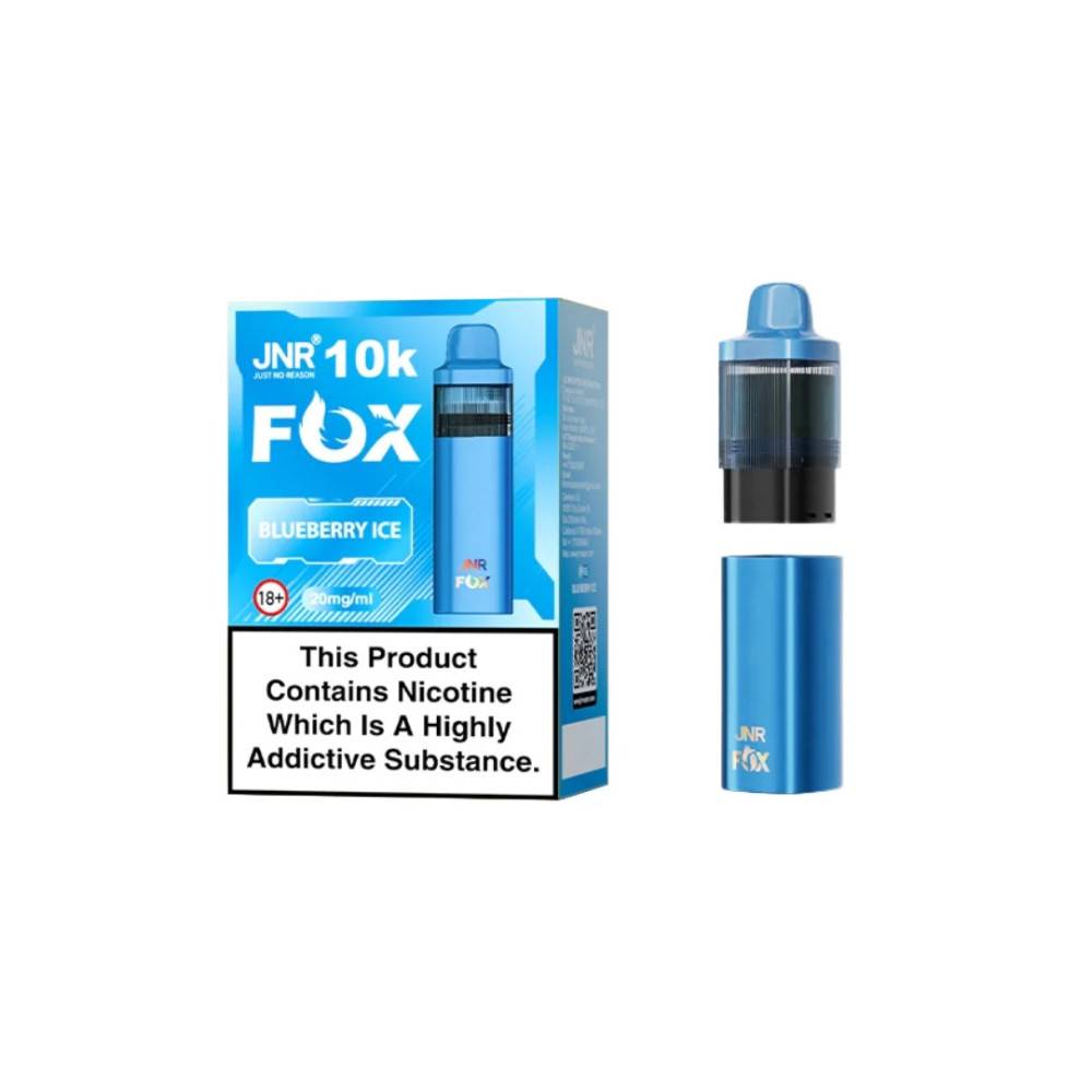 JNR Fox 10k Prefilled Pods Pack of 5