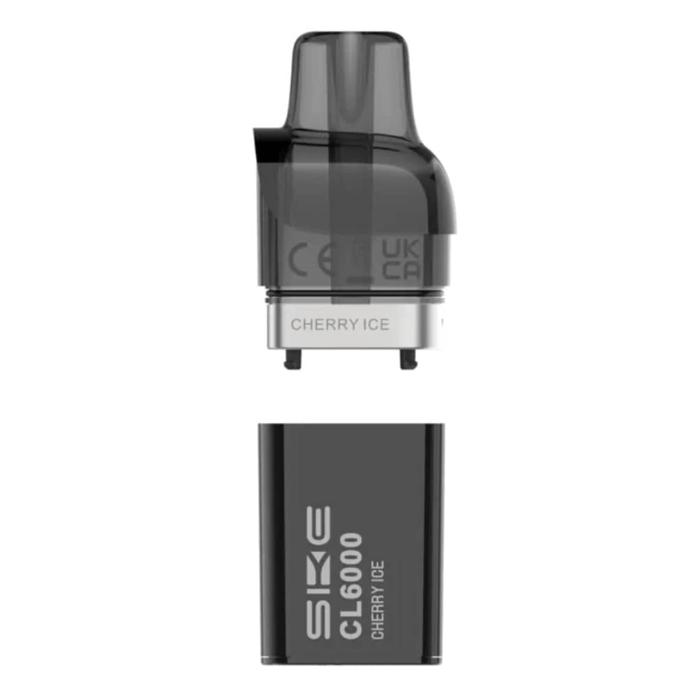 Ske Crystal CL6000 Pods Pack of 5 Cherry Ice