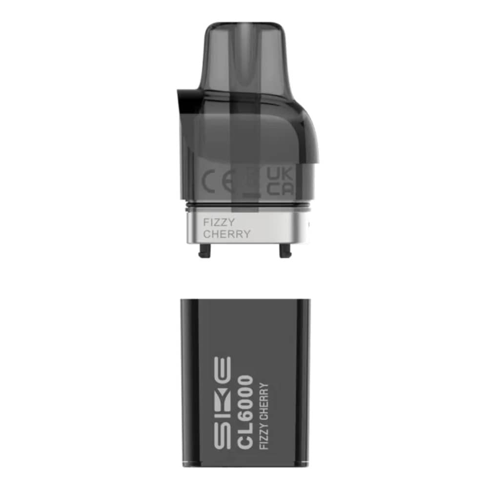 Ske Crystal CL6000 Pods Pack of 5 Fizzy Cherry