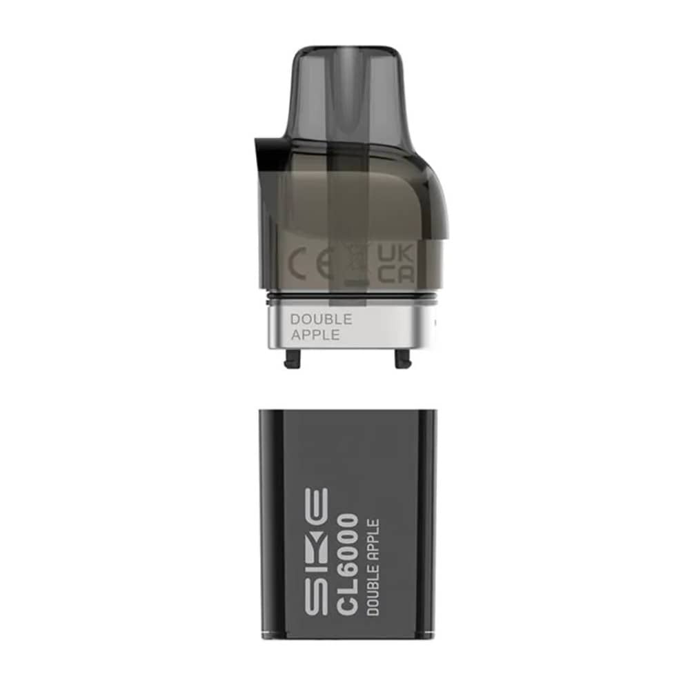 Ske Crystal CL6000 Pods Pack of 5 Double Apple