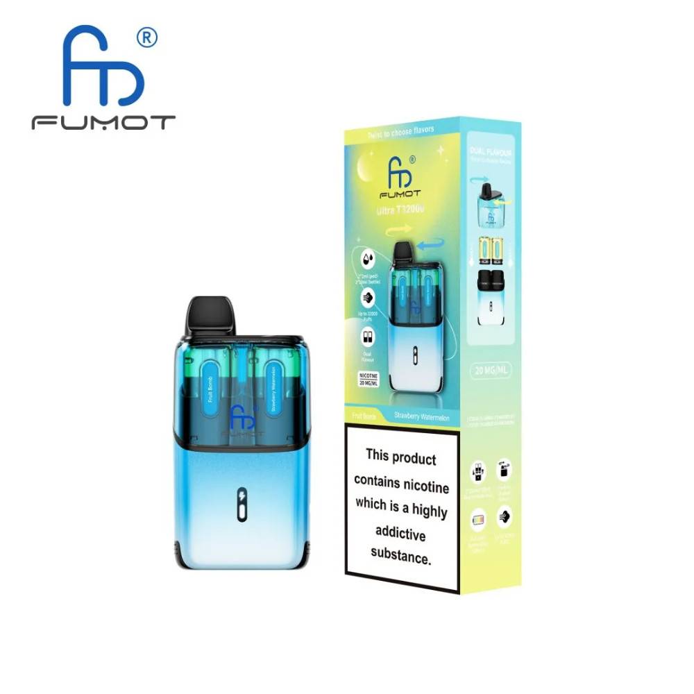 RandM Fumot Ultra T32000 Vape Kit Box of 5 Fruit Bomb / Strawberry Watermelon