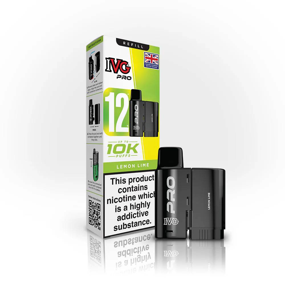 IVG Pro 10K Pods Pack of 5 Lemon Lime