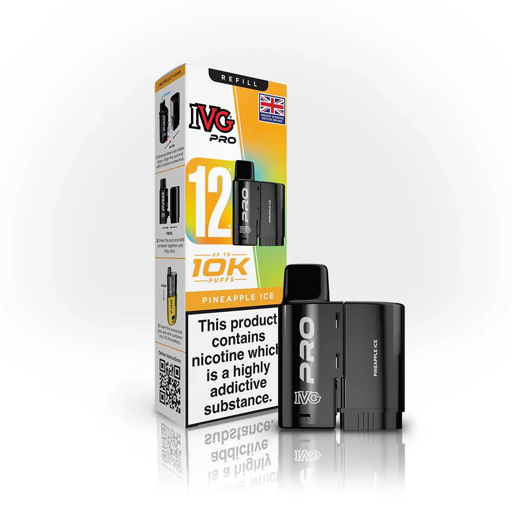 IVG Pro 10K Pods Pack of 5 Pineapple Ice