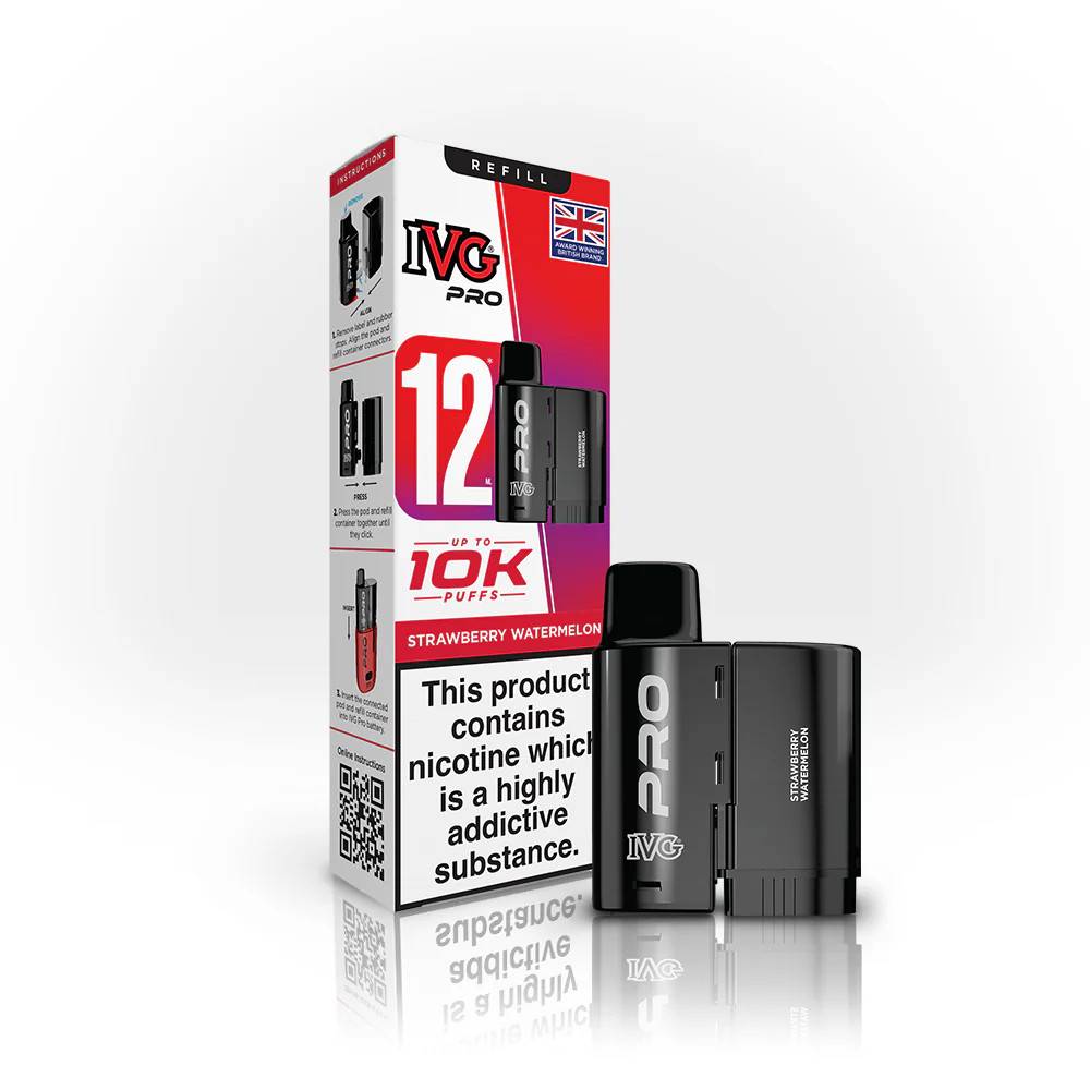 IVG Pro 10K Pods Pack of 5 Strawberry Watermelon