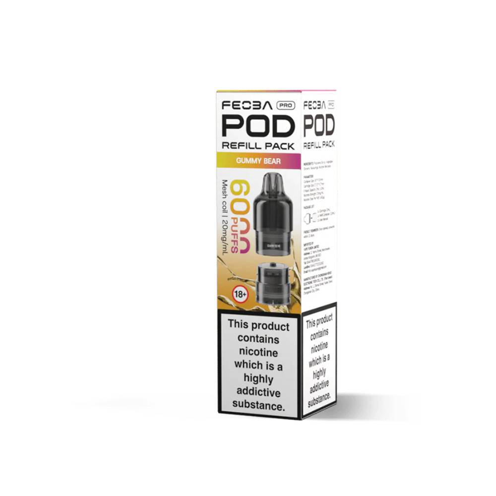 Feoba Pro Plus 6000 Pods Pack of 5 Gummy Bear