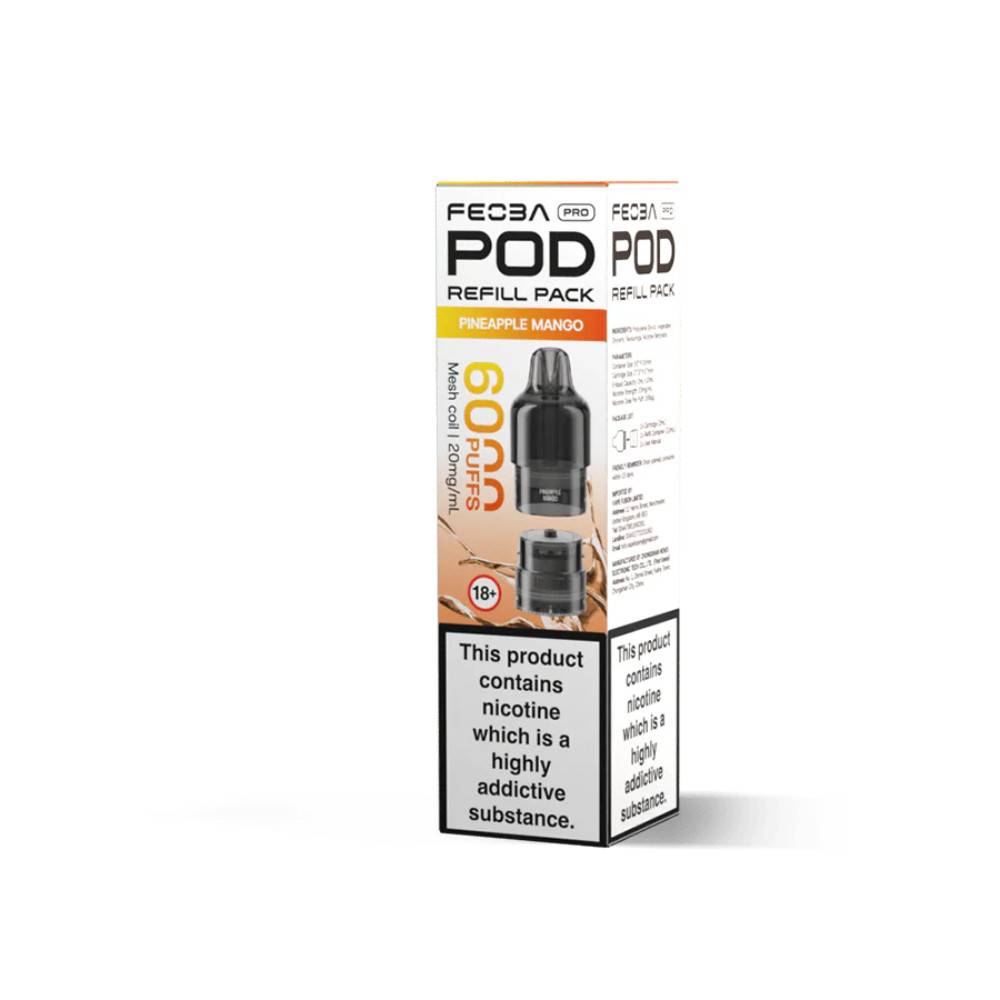 Feoba Pro Plus 6000 Pods Pack of 5 Pineapple Mango