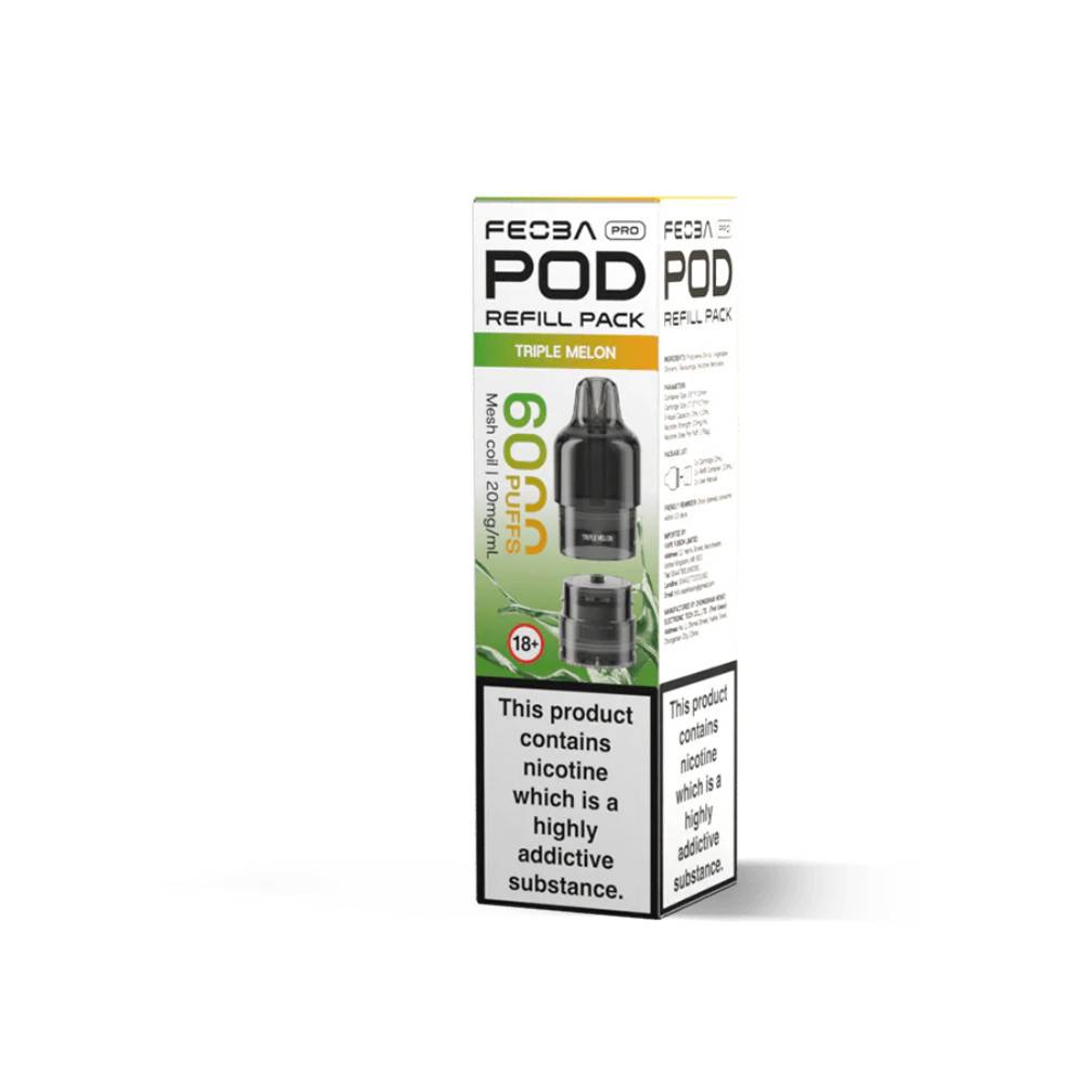 Feoba Pro Plus 6000 Pods Pack of 5 Triple Melon