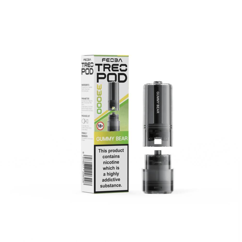 Feoba Treo 33k Pods Pack of 5 Gummy Bear