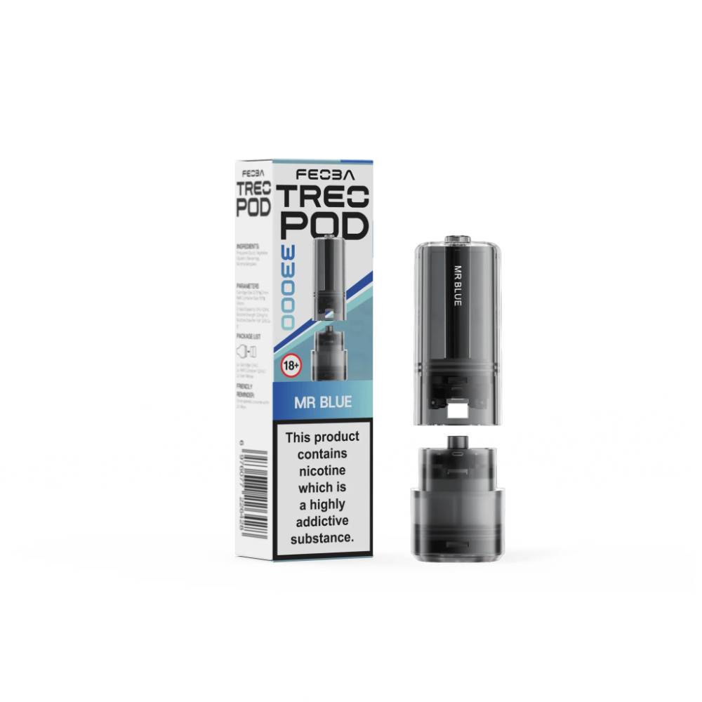 Feoba Treo 33k Pods Pack of 5 Mr Blue