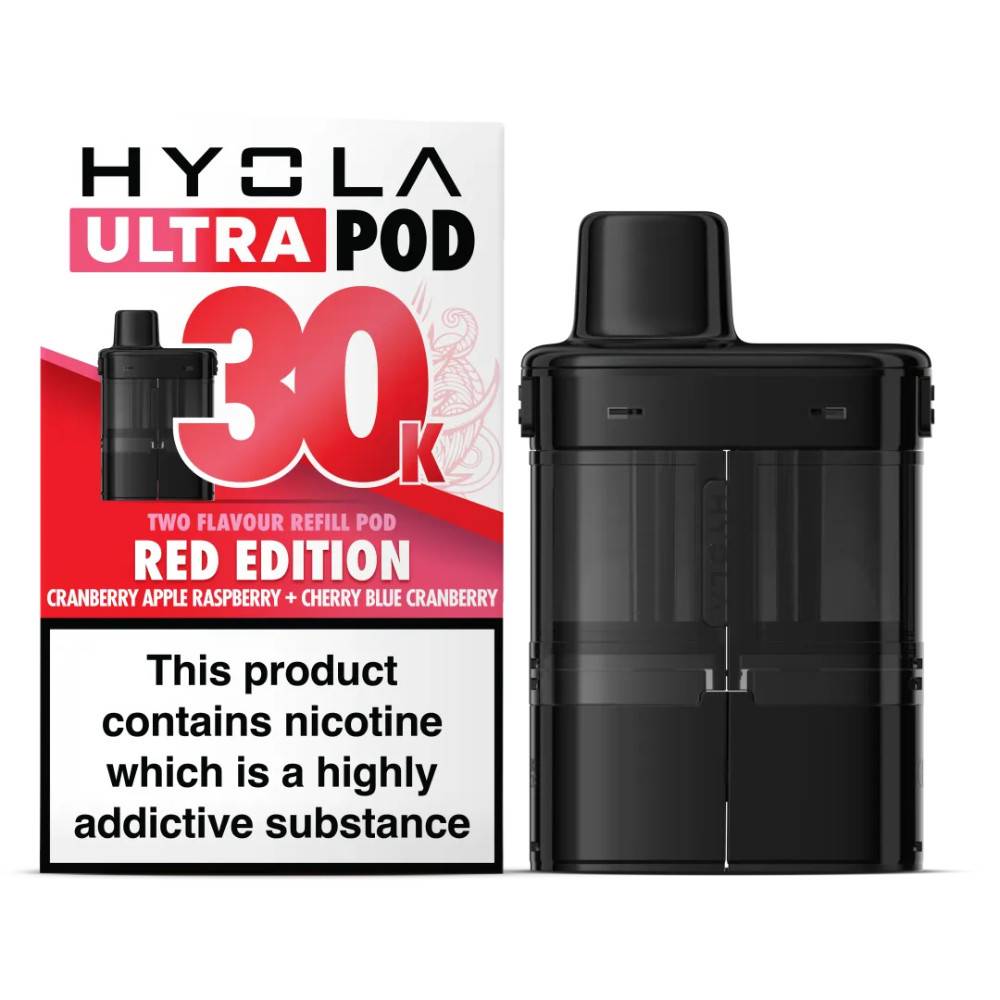 Hyola Ultra 30k Pods Pack of 5 Red Edition