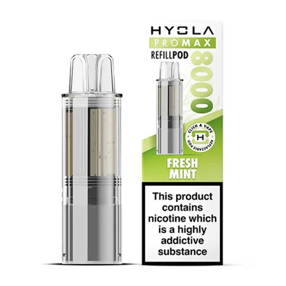 Hyola Pro Max 8000 Pods Pack of 5 Fresh Mint