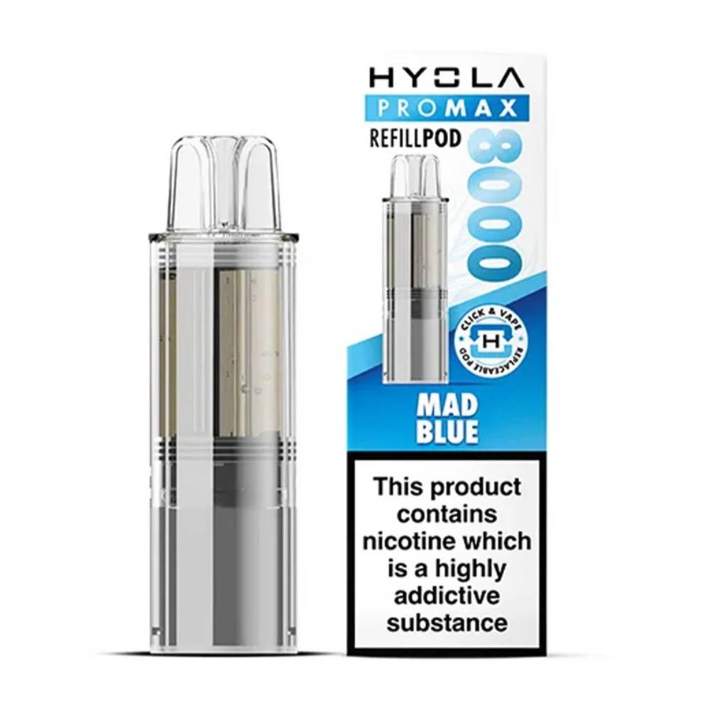 Hyola Pro Max 8000 Pods Pack of 5 Mad Blue