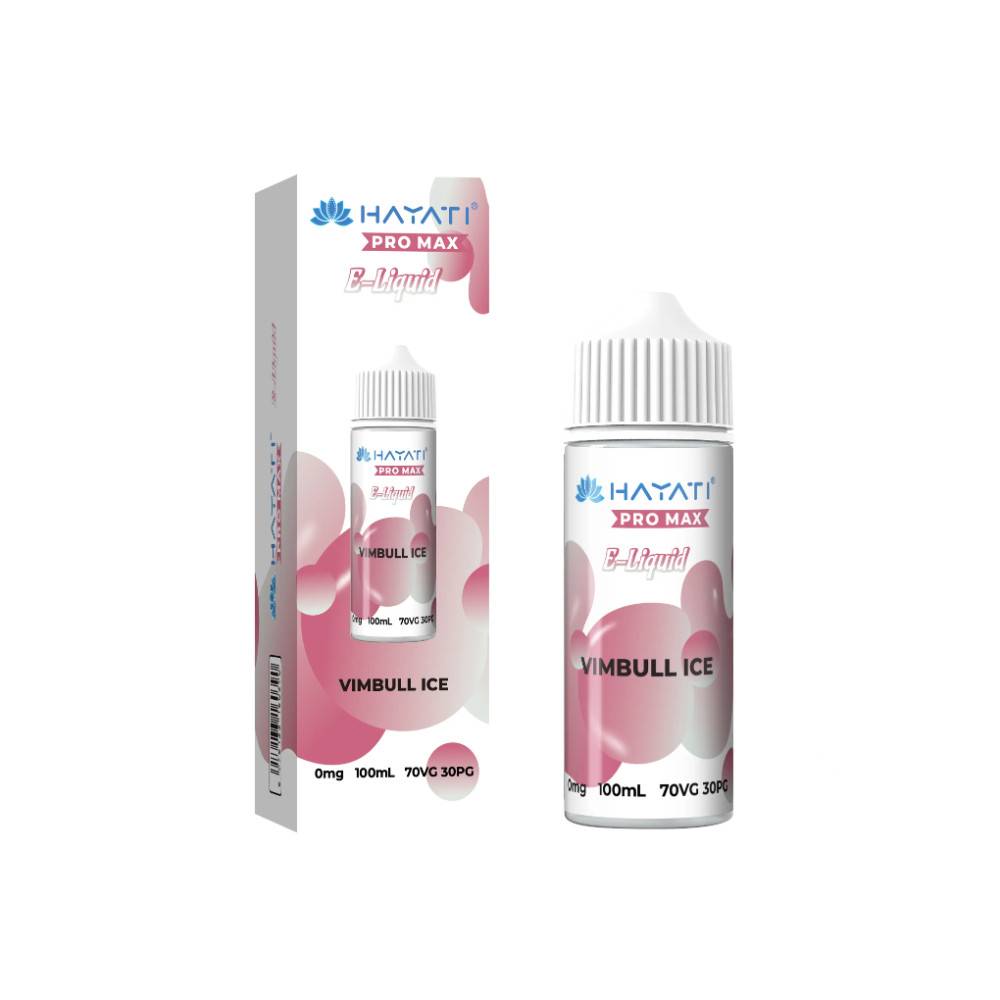 Hayati Pro Max 100ml E-Liquids 70/30 Vimbull Ice