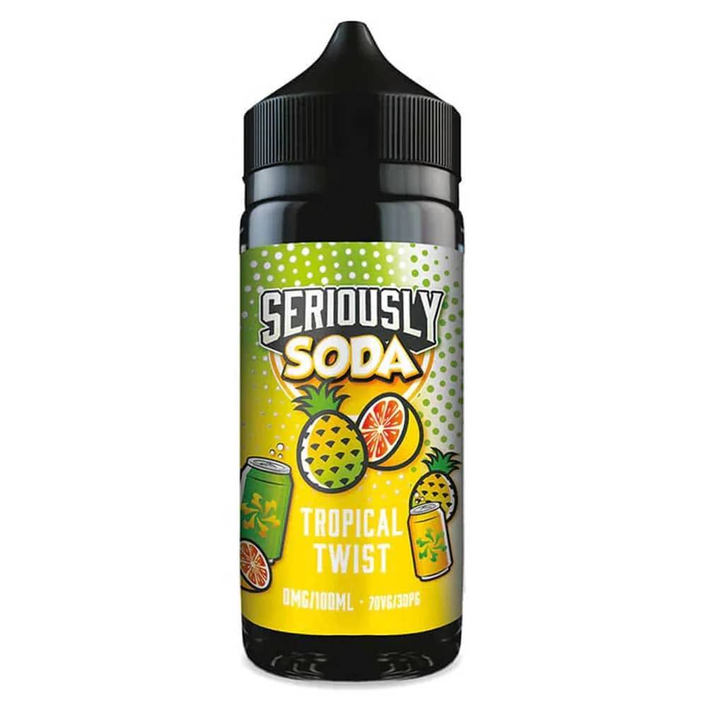 Doozy Vape Seriously Soda 100ml E-Liquid Tropical Twist