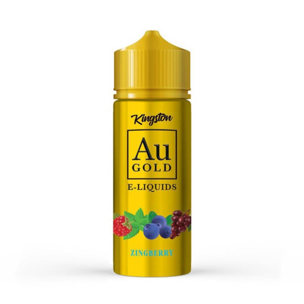 Kingston Au Gold 100ml E-Liquids Zingberry