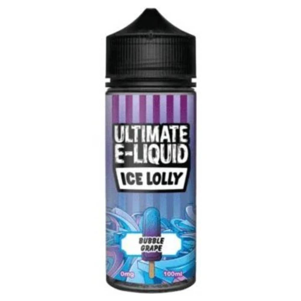 Ultimate Puff Ice Lolly 100ml E-Liquids Bubble Grape