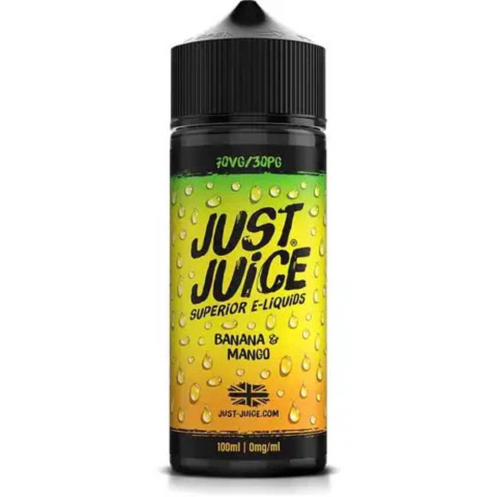 Just Juice Iconic 100ml E-Liquids Banana & Mango