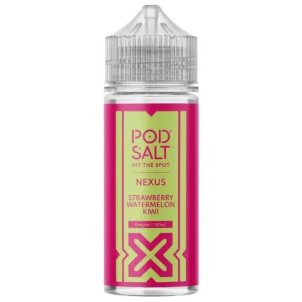 Pod Salt Nexus 100ml E-Liquids Strawberry Watermelon Kiwi