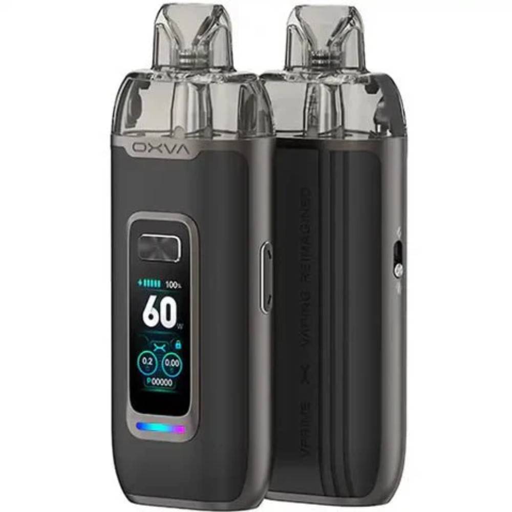 Oxva Vprime Vape Pod Kit Black Leather
